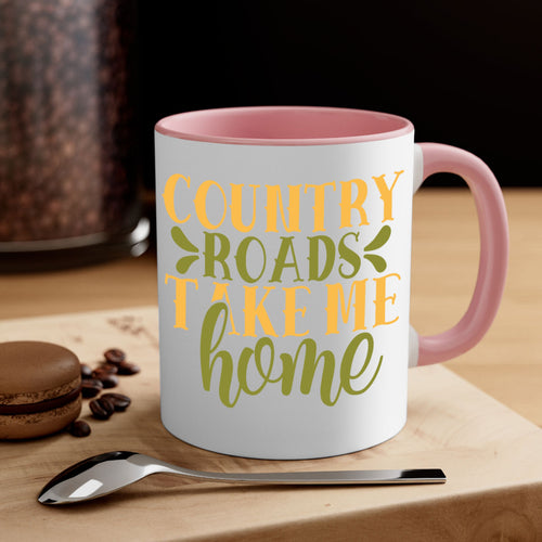 country roads take me home 19#- Farm and garden-Mug / Coffee Cup